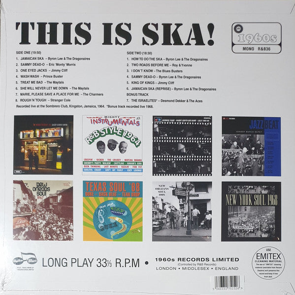 VARIOUS - THIS IS SKA VINYL