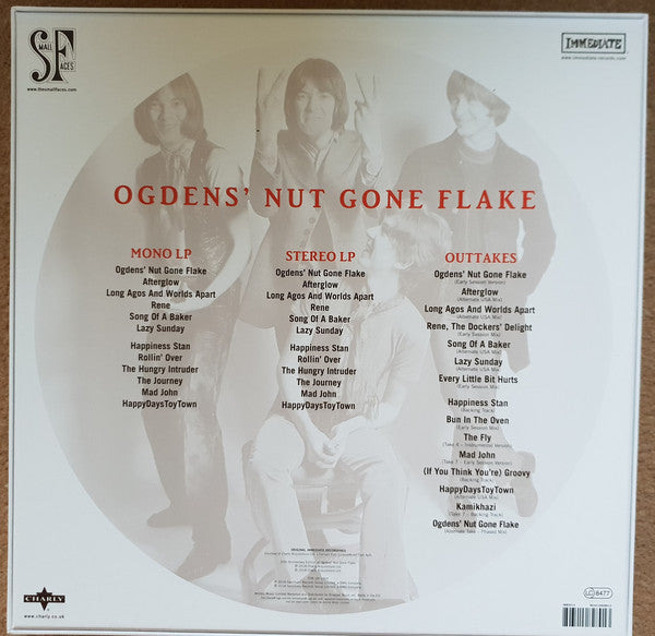 SMALL FACES - OGDEN'S NUT GONE FLAKE (COLOURED 3LP) VINYL BOX SET