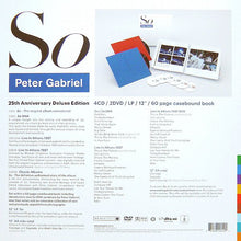 Load image into Gallery viewer, PETER GABRIEL - SO (LP/12&quot;/4CD/2DVD) VINYL BOX SET
