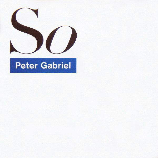 PETER GABRIEL - SO (LP/12