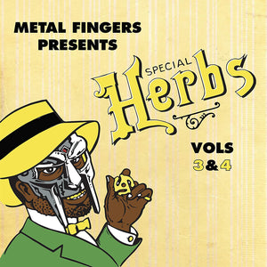 MF DOOM / METAL FINGERS ‎- SPECIAL HERBS VOLUME 3 & 4 (2LP) VINYL