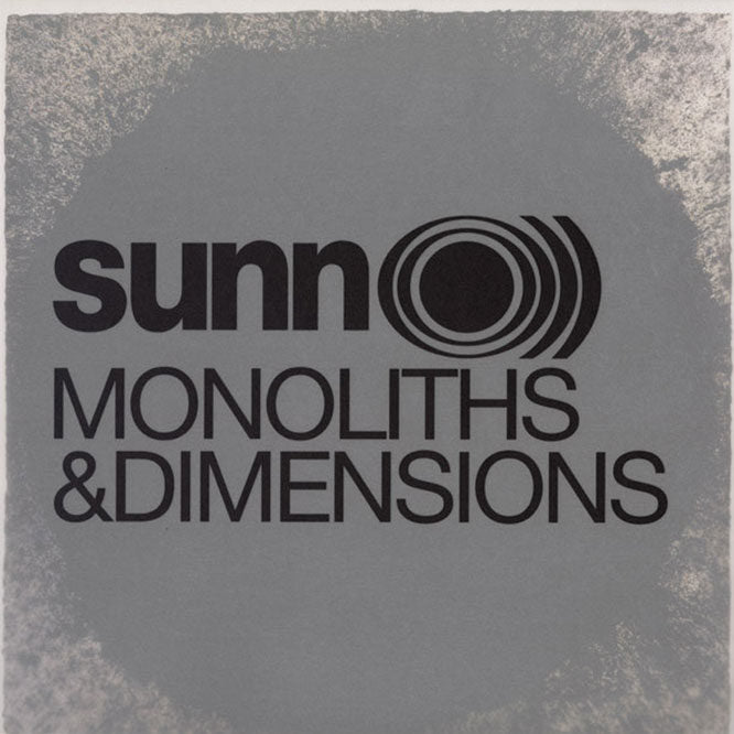 SUNN O))) - MONOLITHS & DIMENSIONS (2LP) VINYL