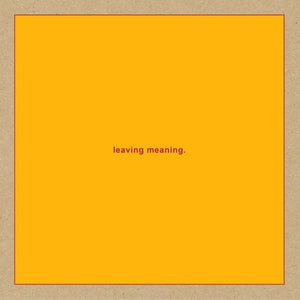 SWANS - LEAVING MEANING (2LP) VINYL