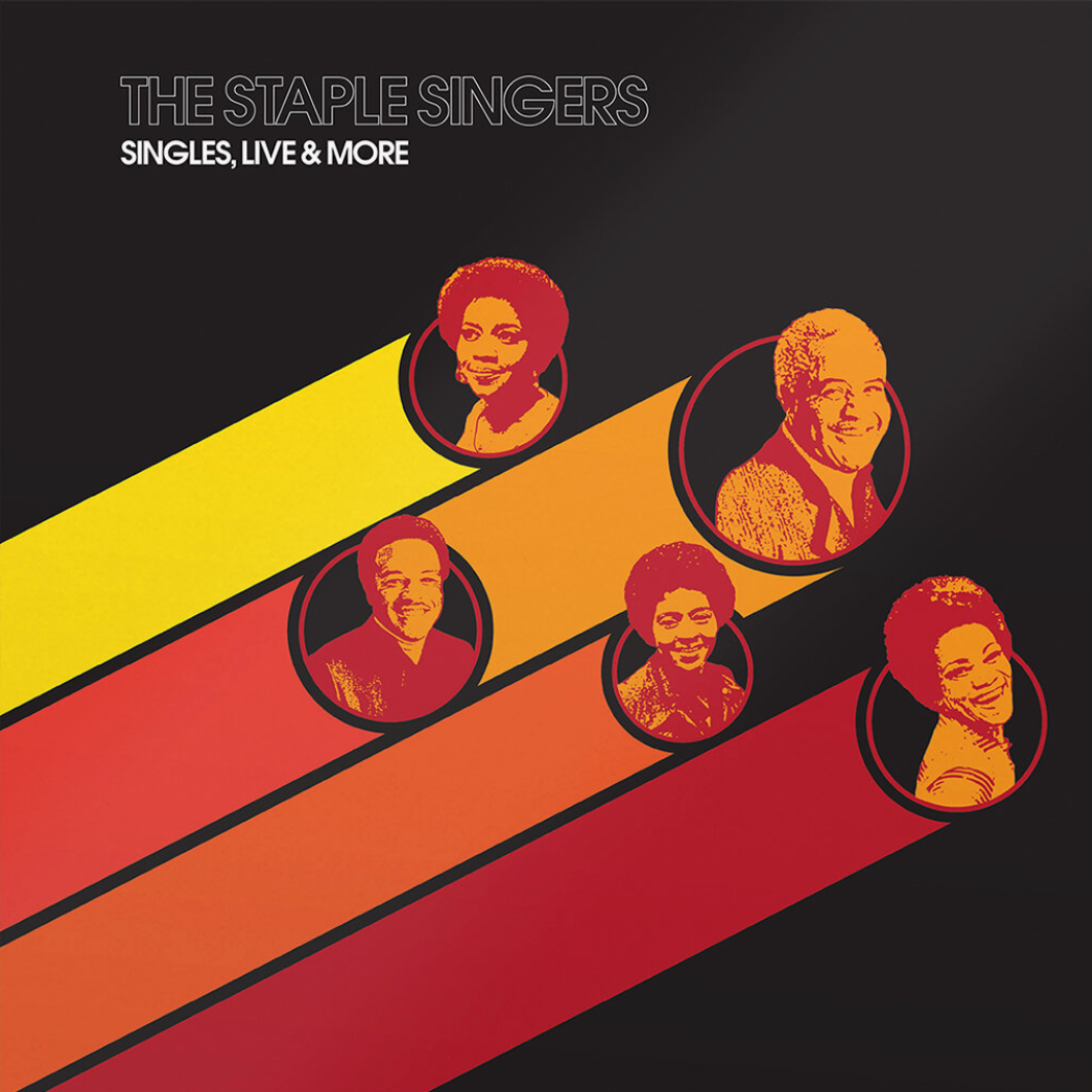 STAPLE SINGERS - SINGLES, LIVE & MORE VINYL