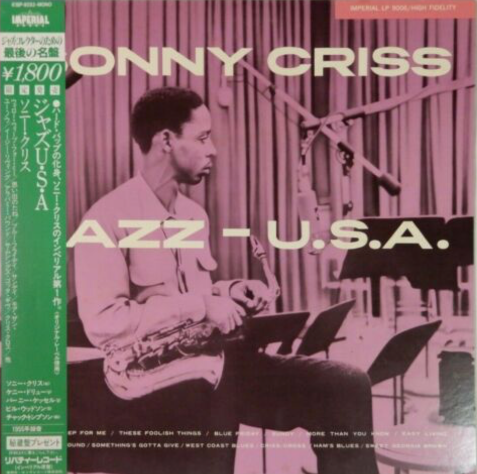 SONNY CRISS - JAZZ - U.S.A. (USED VINYL 1983 JAPAN M-/M-)