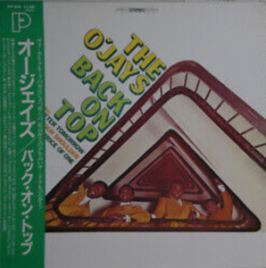 O'JAYS - BACK ON TOP (USED VINYL 1990 JAPAN M-/M-)