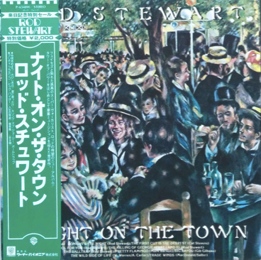 ROD STEWART - A NIGHT ON THE TOWN (USED VINYL 1981 JAPAN M-/M-)