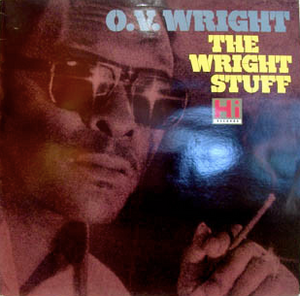 O.V. WRIGHT - THE WRIGHT STUFF (USED VINYL 1987 UK M-/EX)