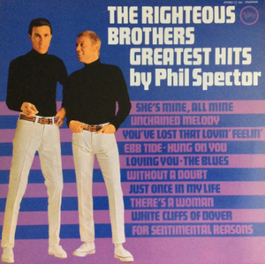RIGHTEOUS BROTHERS - THE RIGHTEOUS BROTHERS GREATEST HITS BY PHIL SPECTOR (USED VINYL 1987 JAPAN M-/M-)