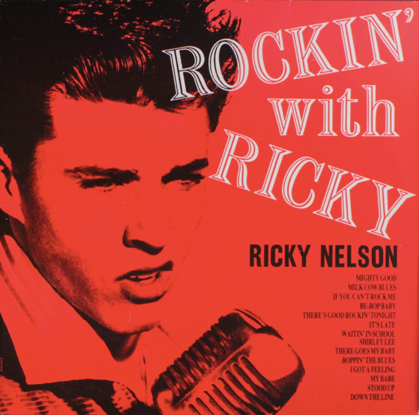 RICKY NELSON - ROCKIN' WITH RICKY (USED VINYL 1983 UK M-/M-)