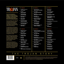 Load image into Gallery viewer, VARIOUS ARTISTS - THE TROJAN STORY: 50TH ANNIVERSARY (3LP+50 PAGE BOOK) (USED VINYL 2021 M-/M-)VINYL SET
