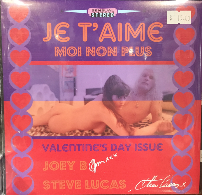 JOEY B & STEVE LUCAS - JE T'AIME 7"