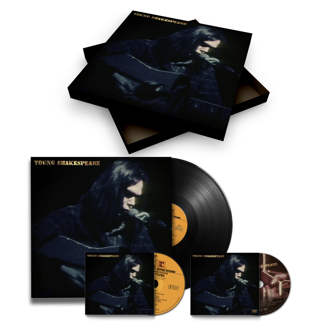 NEIL YOUNG - YOUNG SHAKESPEARE DELUXE BOX SET (LP/CD/DVD)