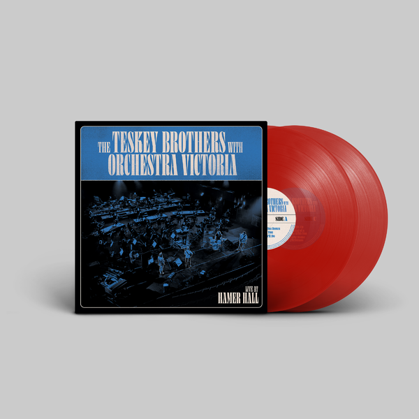 TESKEY BROTHERS AND ORCHESTRA VICTORIA - LIVE AT HAMER HALL (RED COLOURED) (2LP) VINYL