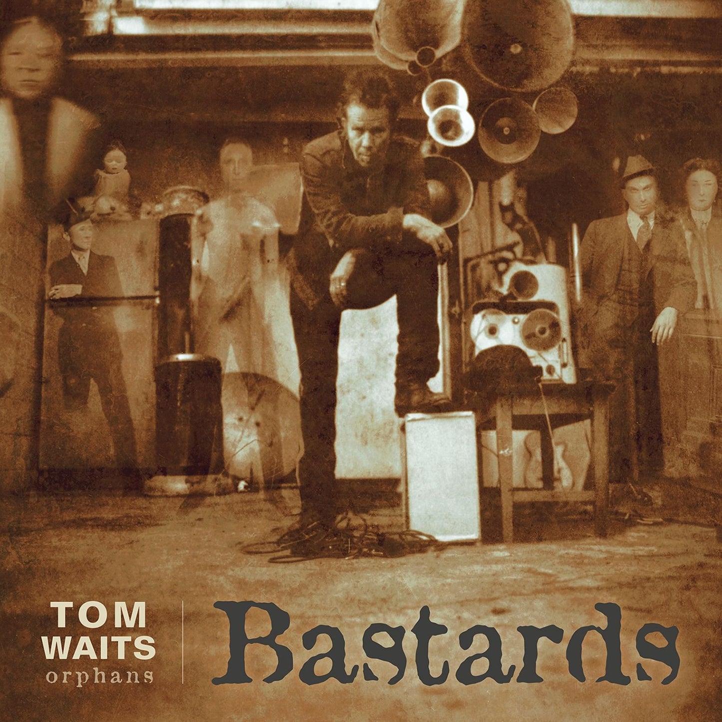 TOM WAITS - ORPHANS: BASTARDS (GREY MARBLED COLOURED 2LP) VINYL