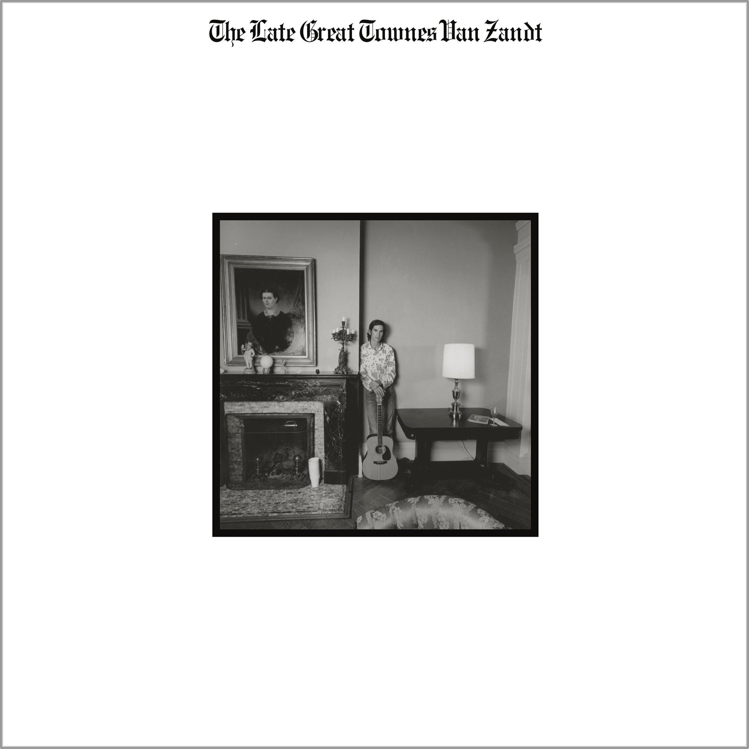 TOWNES VAN ZANDT - THE LATE GREAT TOWNES VAN ZANDT (WHITE COLOURED) VINYL