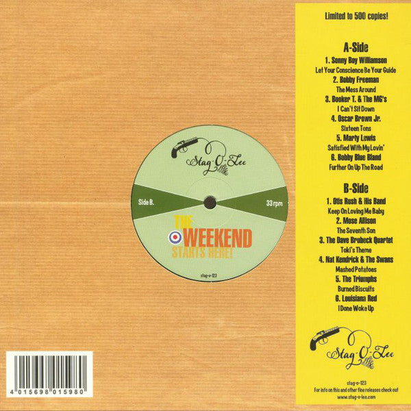 VARIOUS - THE WEEKEND STARTS HERE! (10") VINYL