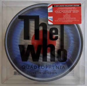 WHO - QUADROPHENIA LIVE IN LONDON (2CD/2BLU-RAY/2DVD) BOX SET
