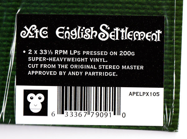 XTC - ENGLISH SETTLEMENT (2LP) VINYL