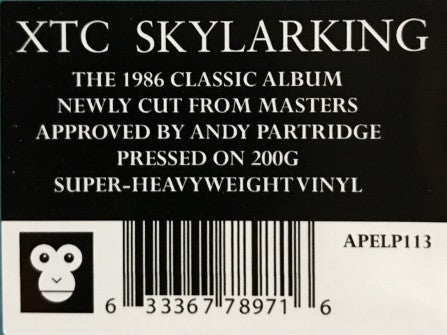 XTC - SKYLARKING VINYL