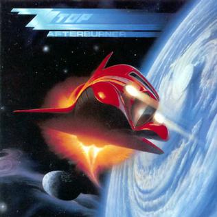ZZ TOP - AFTERBURNER (USED VINYL 1985 CANADIAN EX/EX)