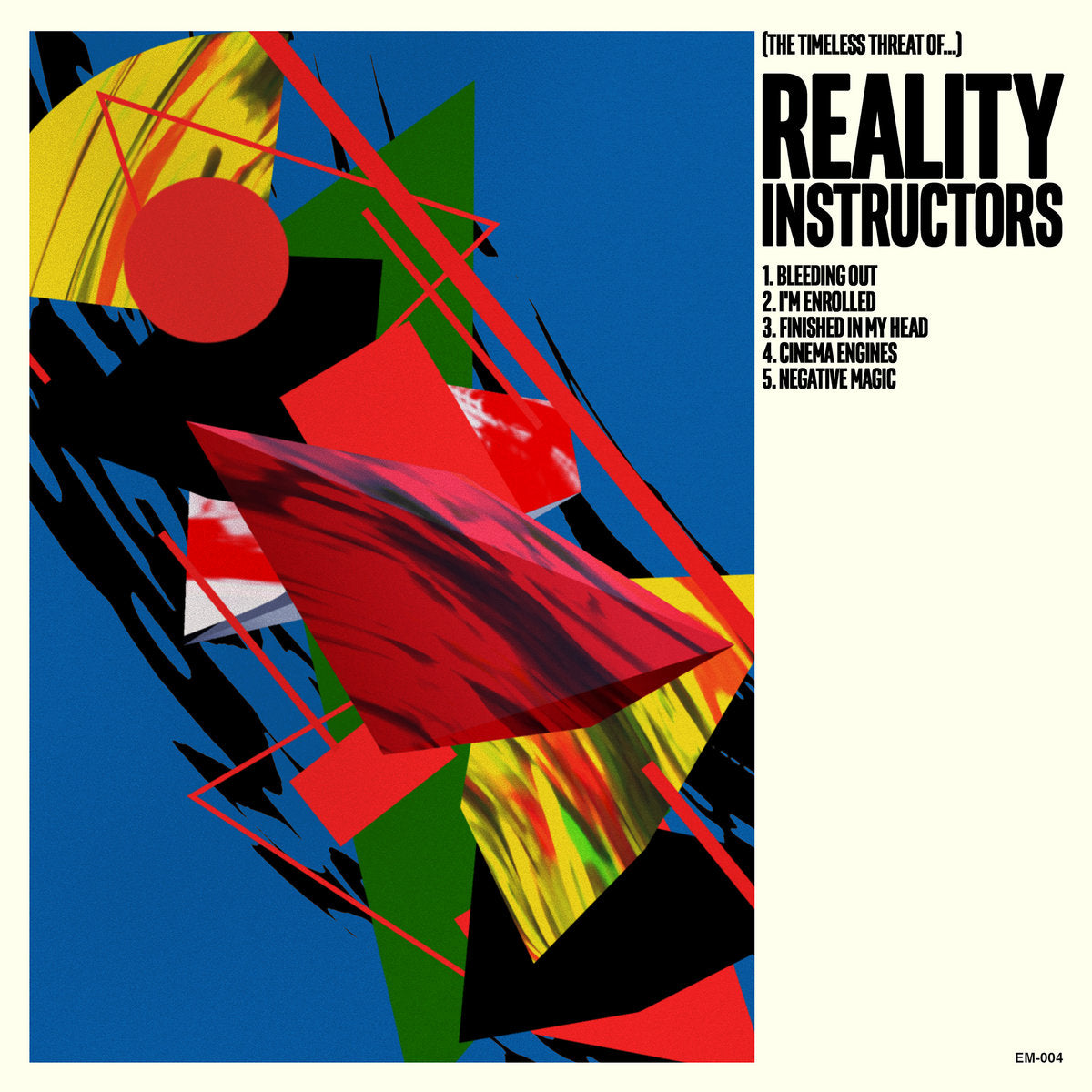 REALITY INSTRUCTORS - (THE TIMELESS THREAT OF...) VINYL