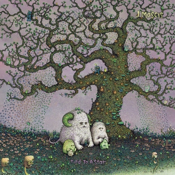 J MASCIS - TIED TO A STAR (PINKY/PURPLE COLOURED) (USED VINYL 2014 US M-/M-)