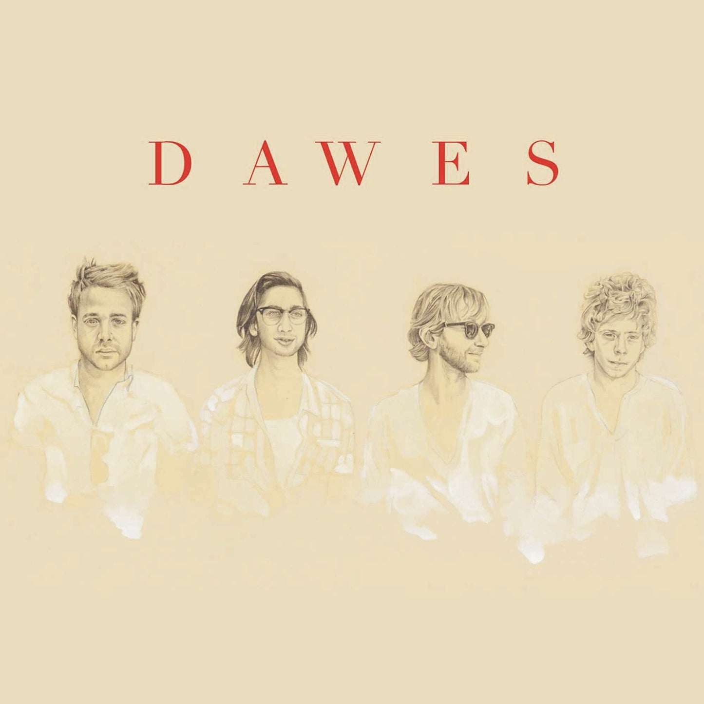DAWES - NORTH HILLS (RED COLOURED) (2LP) VINYL
