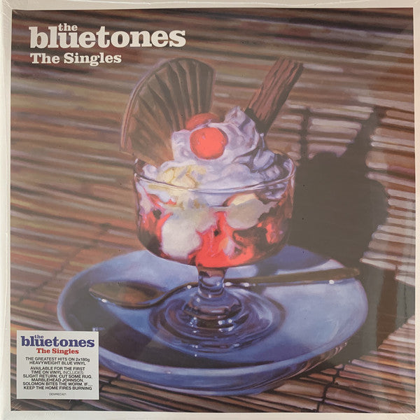 BLUETONES - THE SINGLES (SIGNED! BLUE COLOURED 2LP) VINYL