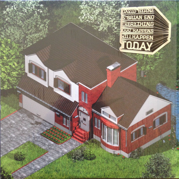 DAVID BYRNE & BRIAN ENO - EVERYTHING THAT HAPPENS WILL HAPPEN TODAY VINYL