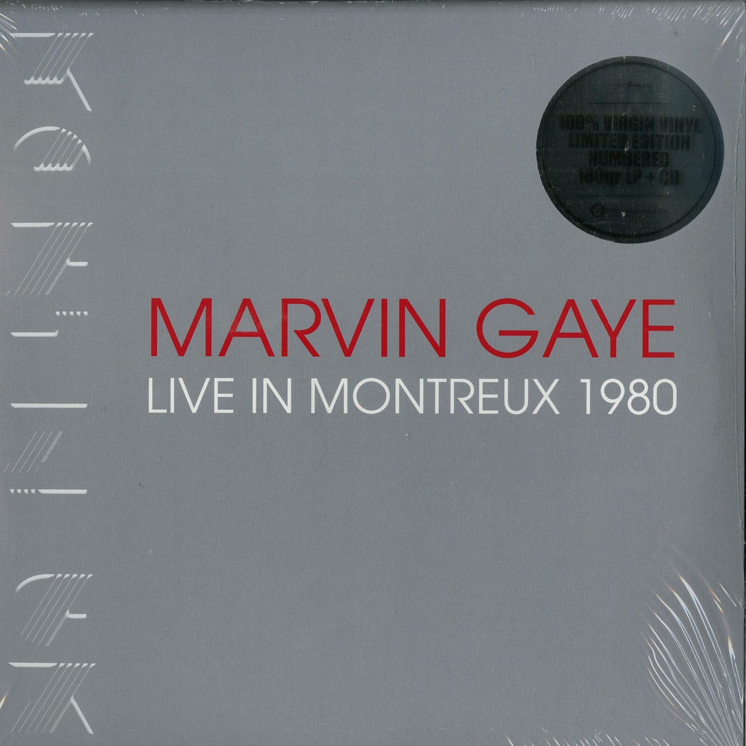 MARVIN GAYE - LIVE IN MONTREUX 1980 (2LP + CD) VINYL