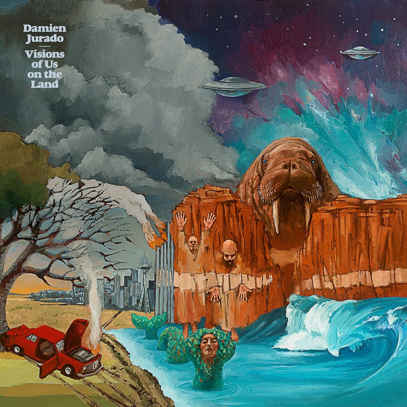 DAMIEN JURADO - VISIONS OF US ON THE LAND VINYL