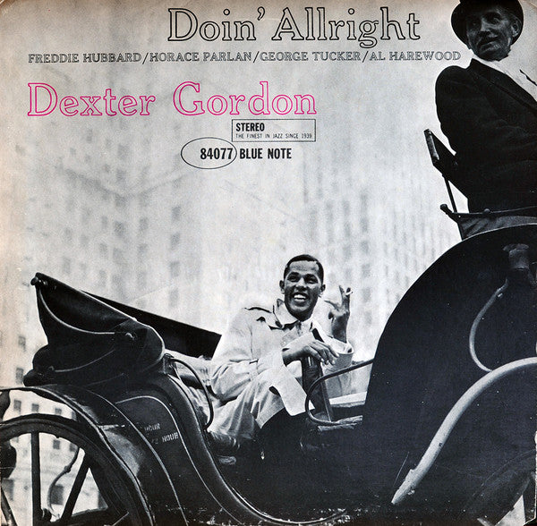 DEXTER GORDON - DOIN' ALLRIGHT VINYL