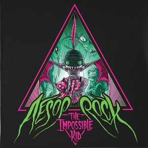 AESOP ROCK - THE IMPOSSIBLE KID (2LP) (GREEN AND PINK COLOURED) VINYL