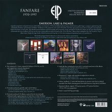 Load image into Gallery viewer, EMERSON, LAKE &amp; PALMER - FANFARE 1970-1997 (3LP/18CD/2X7&quot;) BOX SET
