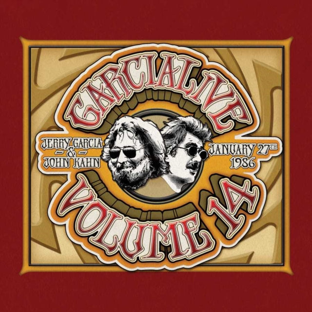 JERRY GARCIA & JOHN KAHN - GARCIALIVE VOL. 14 JAN. 27TH 1986 (2LP) VINYL