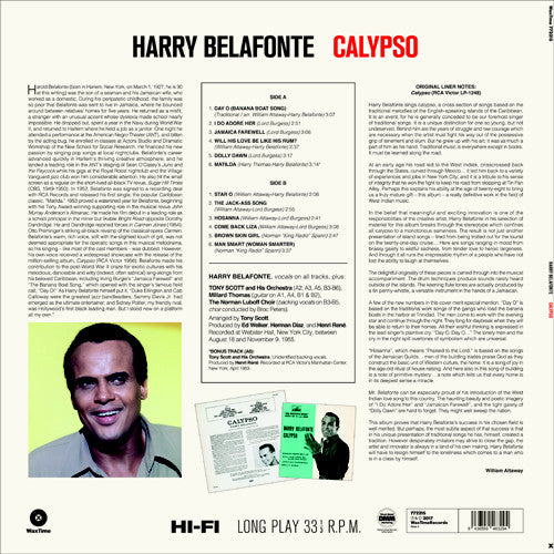 HARRY BELAFONTE - CALYPSO VINYL
