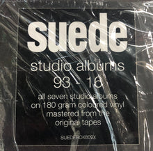 Load image into Gallery viewer, SUEDE – STUDIO ALBUMS 93 - 16 (ALL 7 STUDIO LPs COLOURED) VINYL
