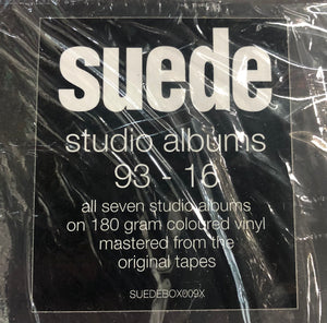 SUEDE – STUDIO ALBUMS 93 - 16 (ALL 7 STUDIO LPs COLOURED) VINYL