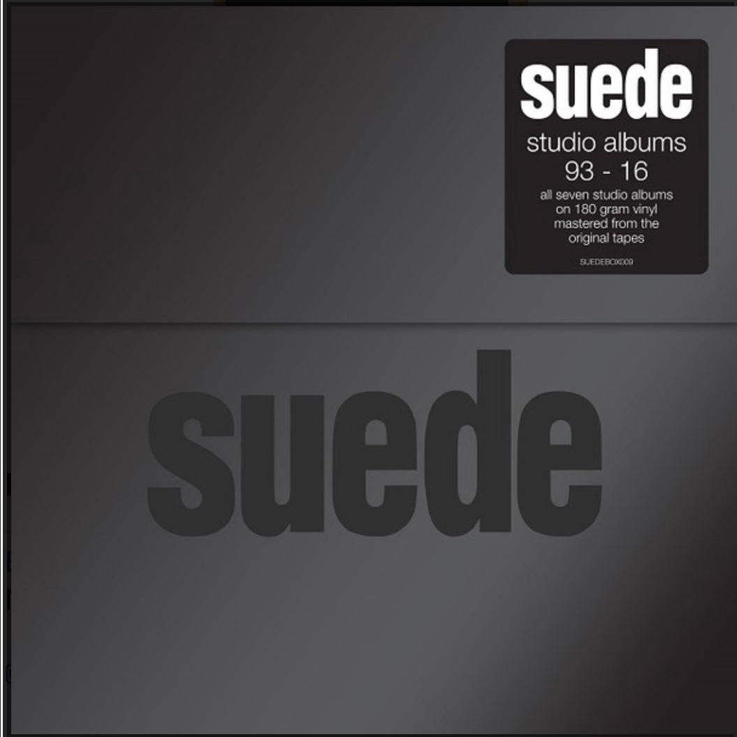 SUEDE - STUDIO ALBUMS 93 - 16 (7 x LP BOX SET COLOURED) VINYL