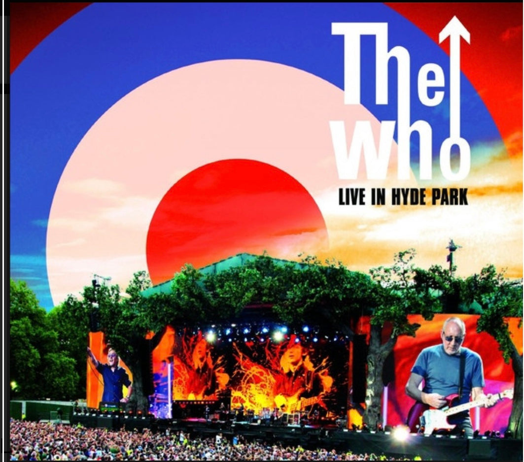 WHO - LIVE IN HYDE PARK (60 PAGE BOOK + DVD + 2 x CD)