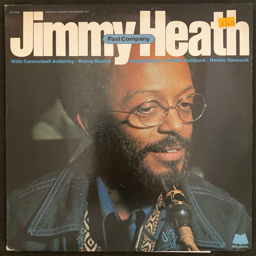 JIMMY HEATH - FAST COMPANY (2LP) (USED VINYL 1975 US M-/EX-)