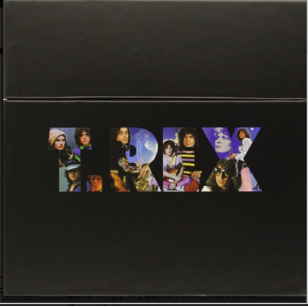 T. REX - THE 7" SINGLES BOX SET (24 x 7" + 20 PAGE BOOKLET) VINYL