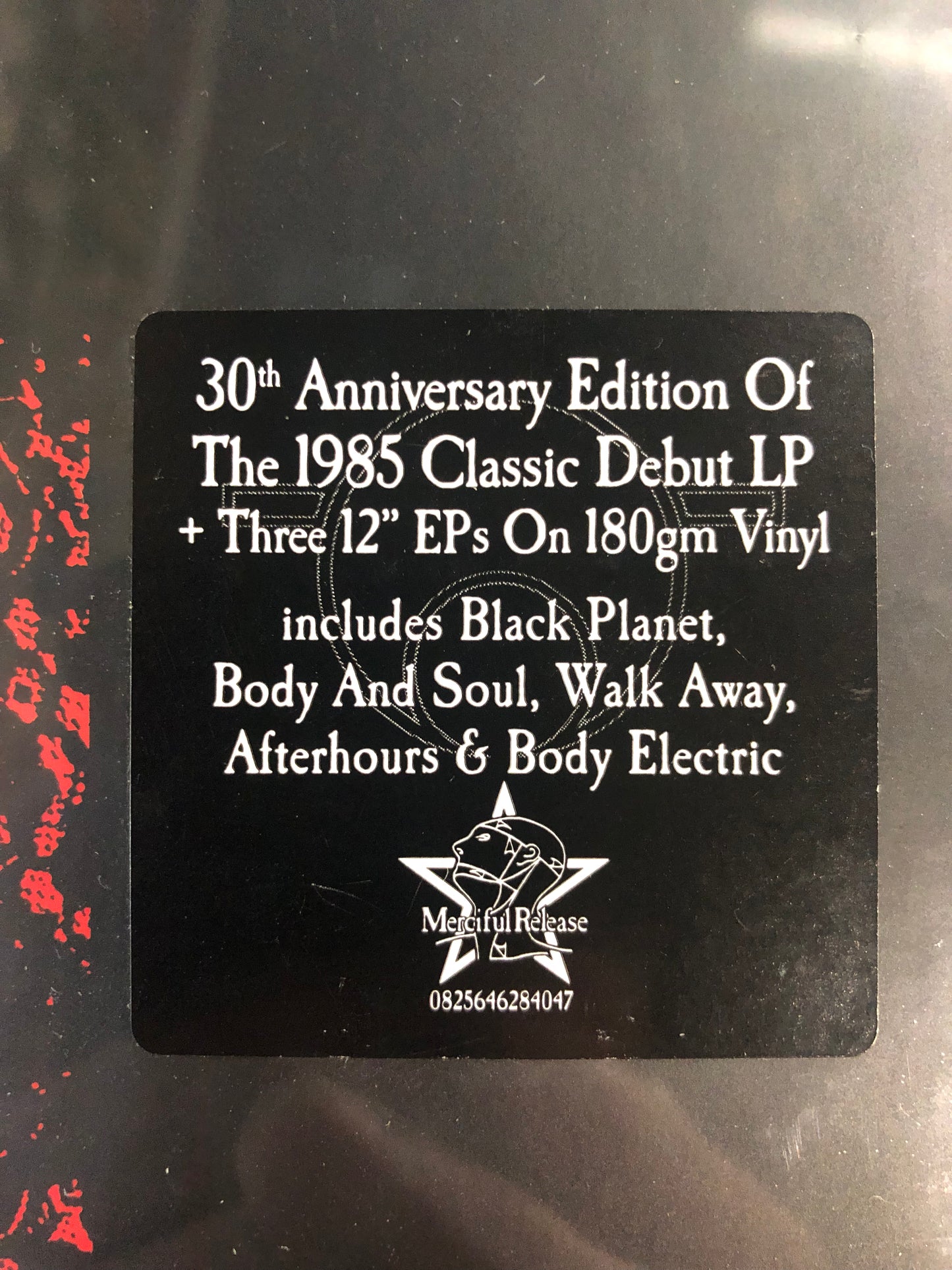THE SISTERS OF MERCY - FIRST AND LAST AND ALWAYS (30TH ANNIVERSARY ED + 3 x 12") VINYL