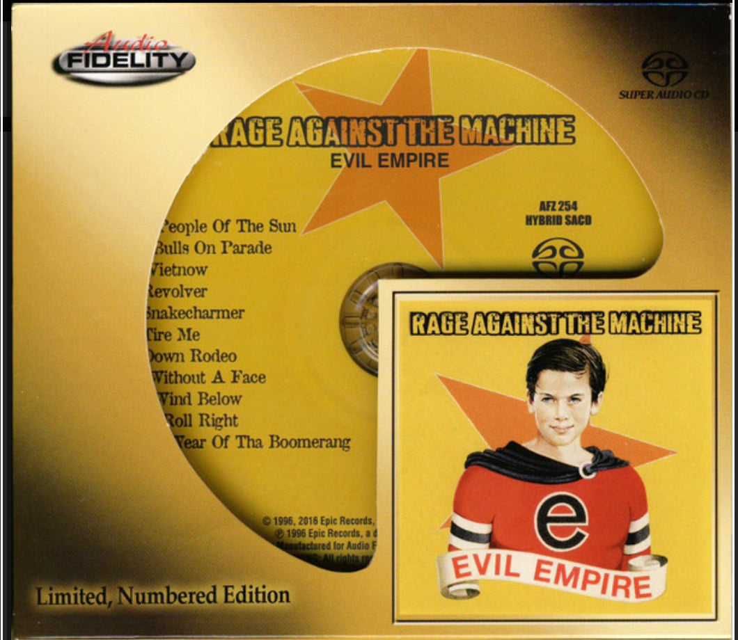 RAGE AGAINST THE MACHINE – EVIL EMPIRE SACD CD