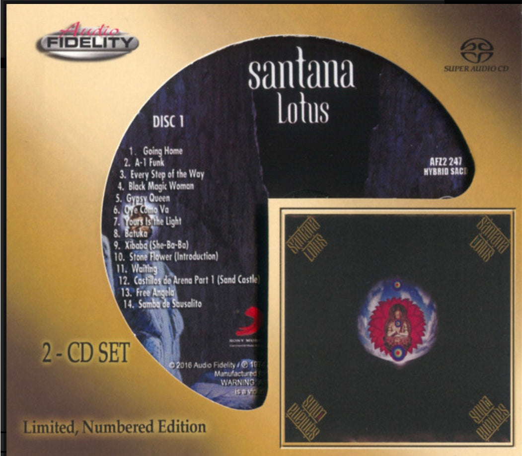 SANTANA - LOTUS SACD CD