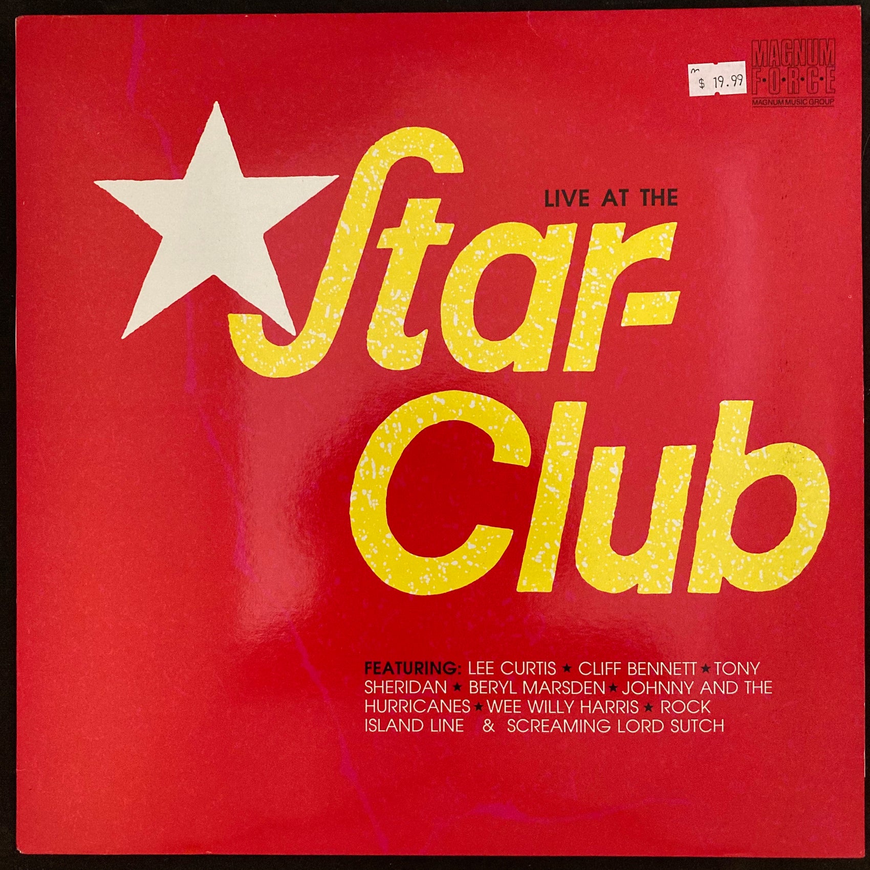 VARIOUS ARTISTS - LIVE AT THE STAR CLUB (USED VINYL 1987 UK M-/M-)
