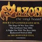SAXON - THE VINYL HOARD (4 x DOUBLE LP LIVE SET) VINYL