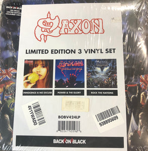 SAXON  - LIMITED EDITION 3 VINYL SET) VINYL