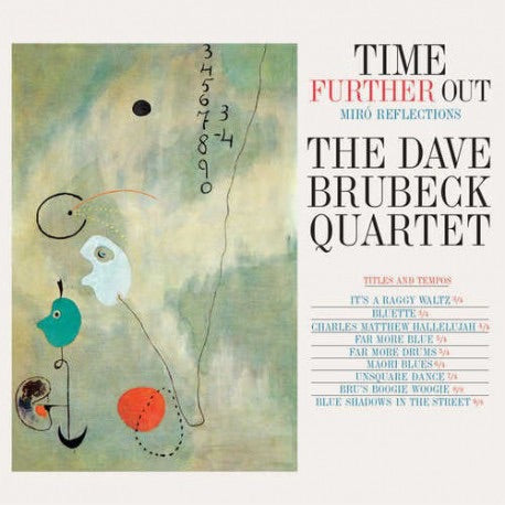 DAVE BRUBECK QUARTET - TIME FURTHER OUT VINYL
